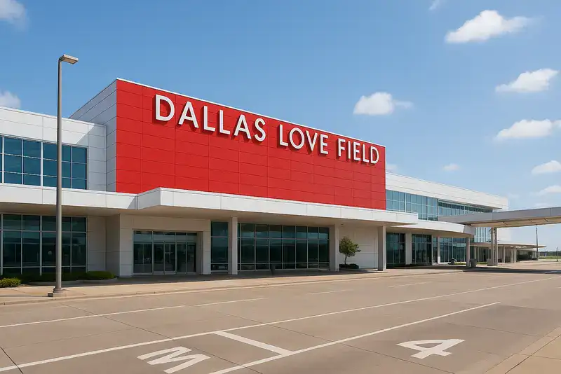 Dallas Love Field Airport Main Entrance, Dallas Texas